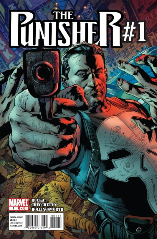Marvel COMIC BOOK The Punisher #1 CVR A Marvel 2011 FN