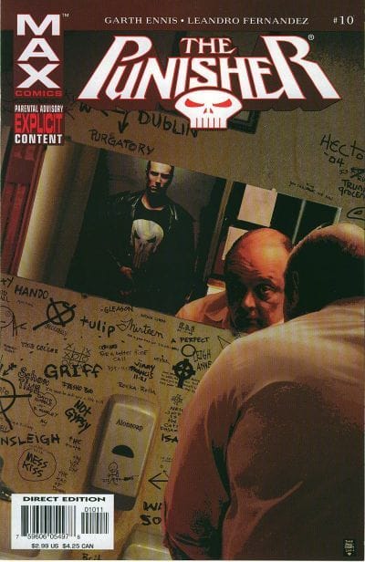Marvel COMIC BOOK The Punisher #10 CVR A Marvel 2004 FN