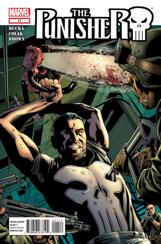 Marvel COMIC BOOK The Punisher #11 CVR A Marvel 2012 FN