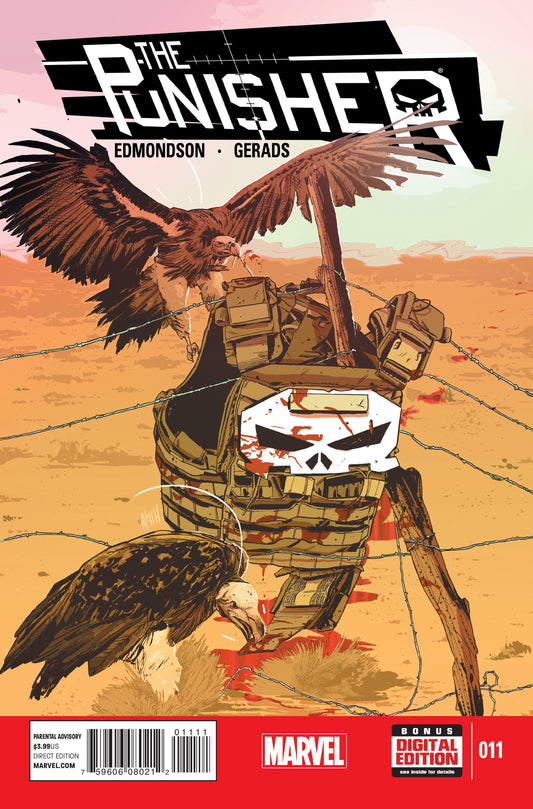 Marvel COMIC BOOK The Punisher #11 CVR A Marvel 2014 FN