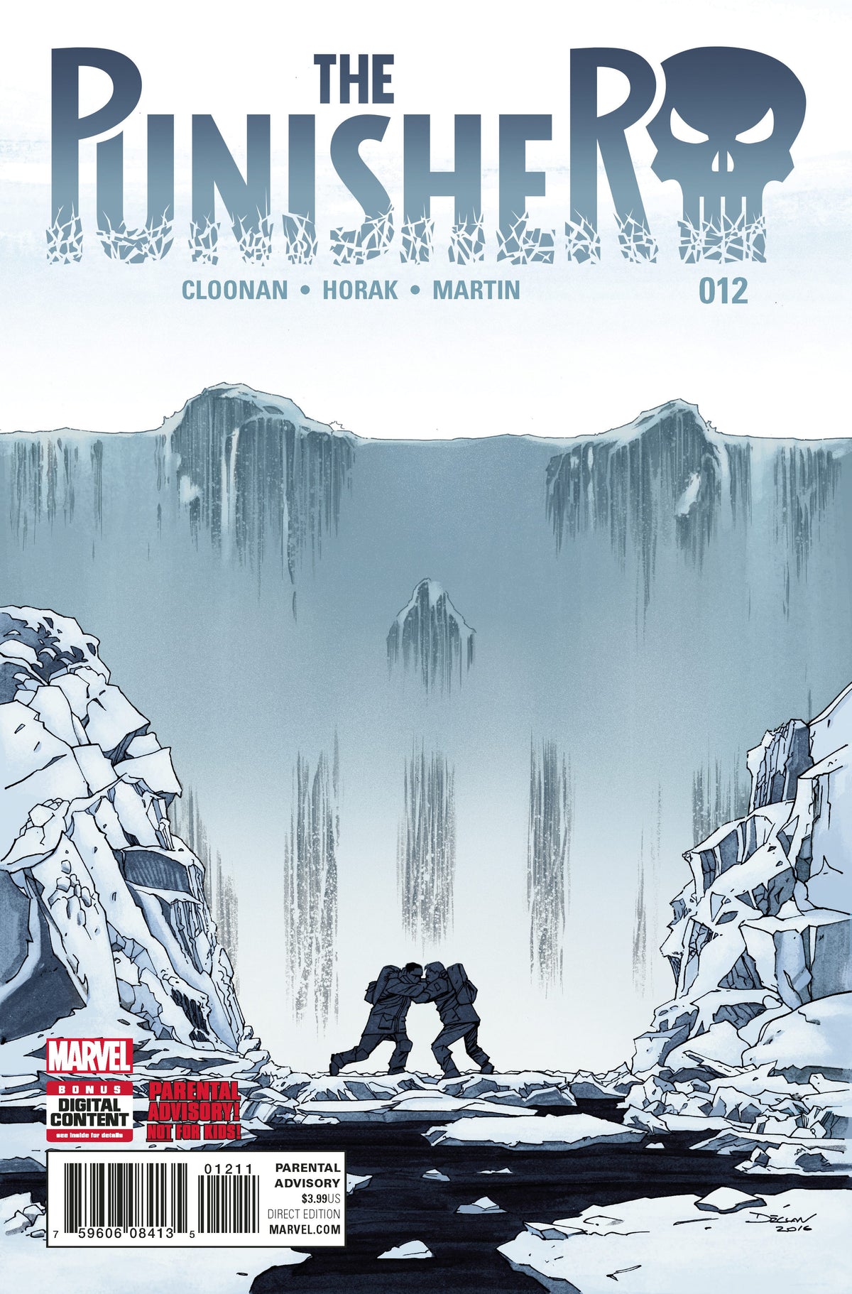 Marvel COMIC BOOK The Punisher #12 CVR A Marvel 2017 FN