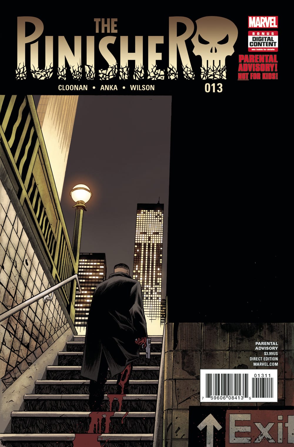Marvel COMIC BOOK The Punisher #13 CVR A Marvel 2017 FN