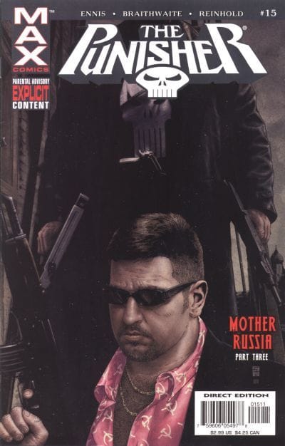 Marvel COMIC BOOK The Punisher #15 CVR A Marvel 2005 FN