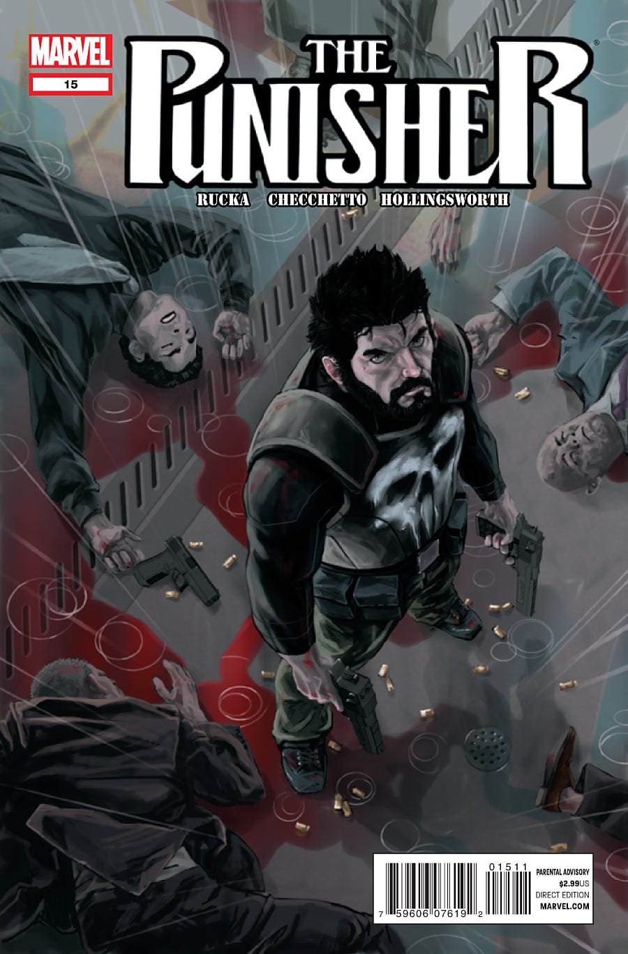 Marvel COMIC BOOK The Punisher #15 CVR A Marvel 2012 FN