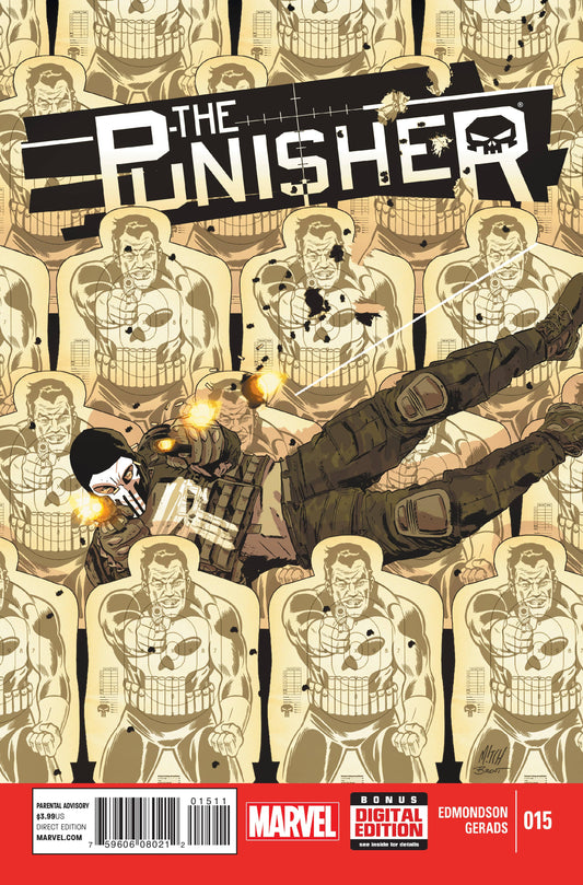 Marvel COMIC BOOK The Punisher #15 CVR A Marvel 2015 FN