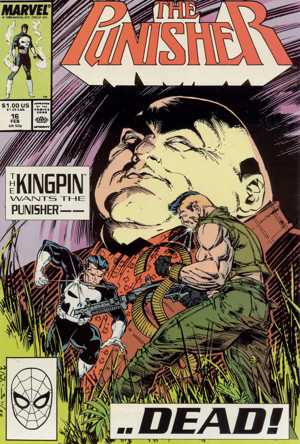 Marvel COMIC BOOK The Punisher #16 (VF)