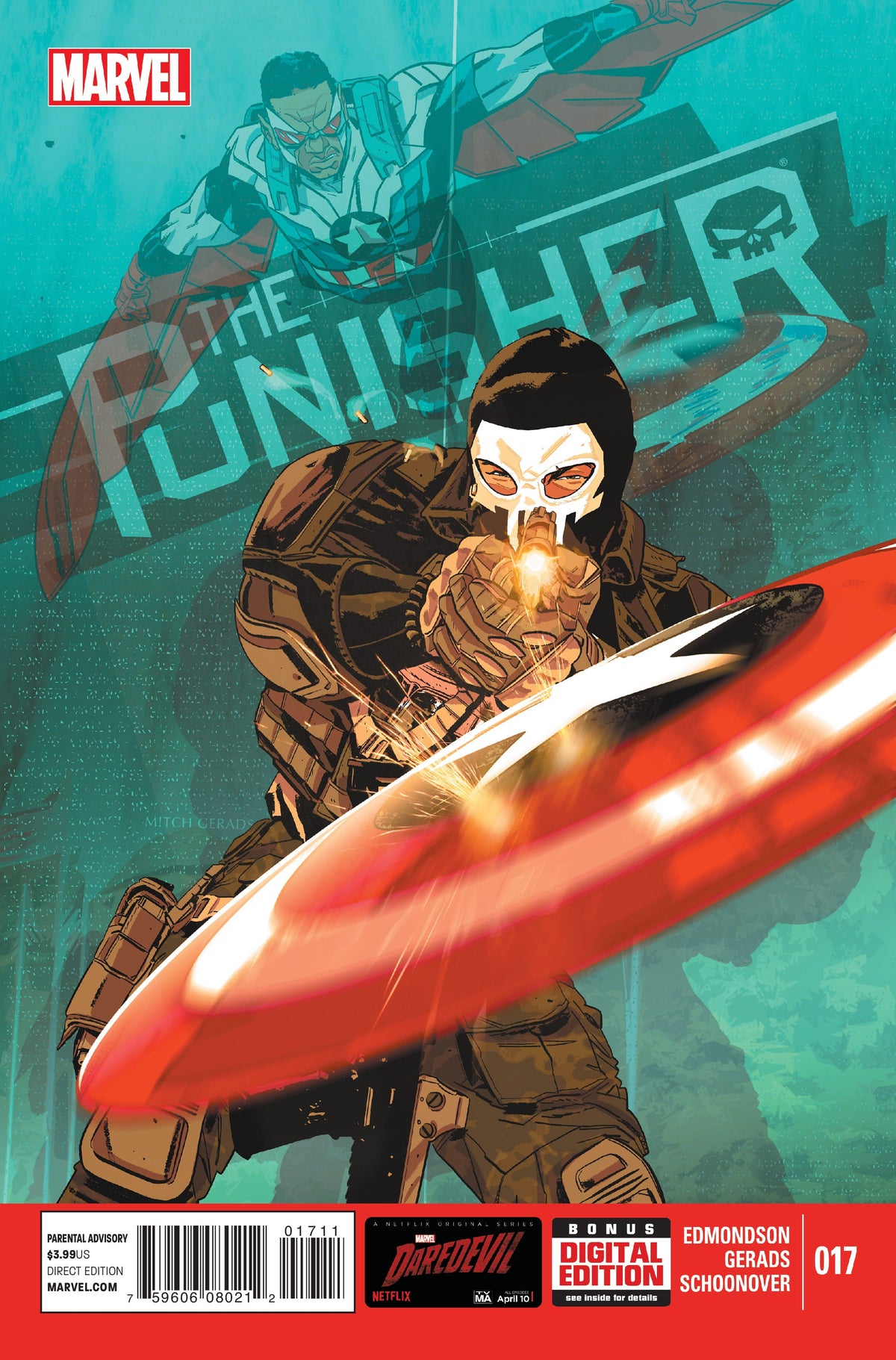 Marvel COMIC BOOK The Punisher #17 CVR A Marvel 2015 FN
