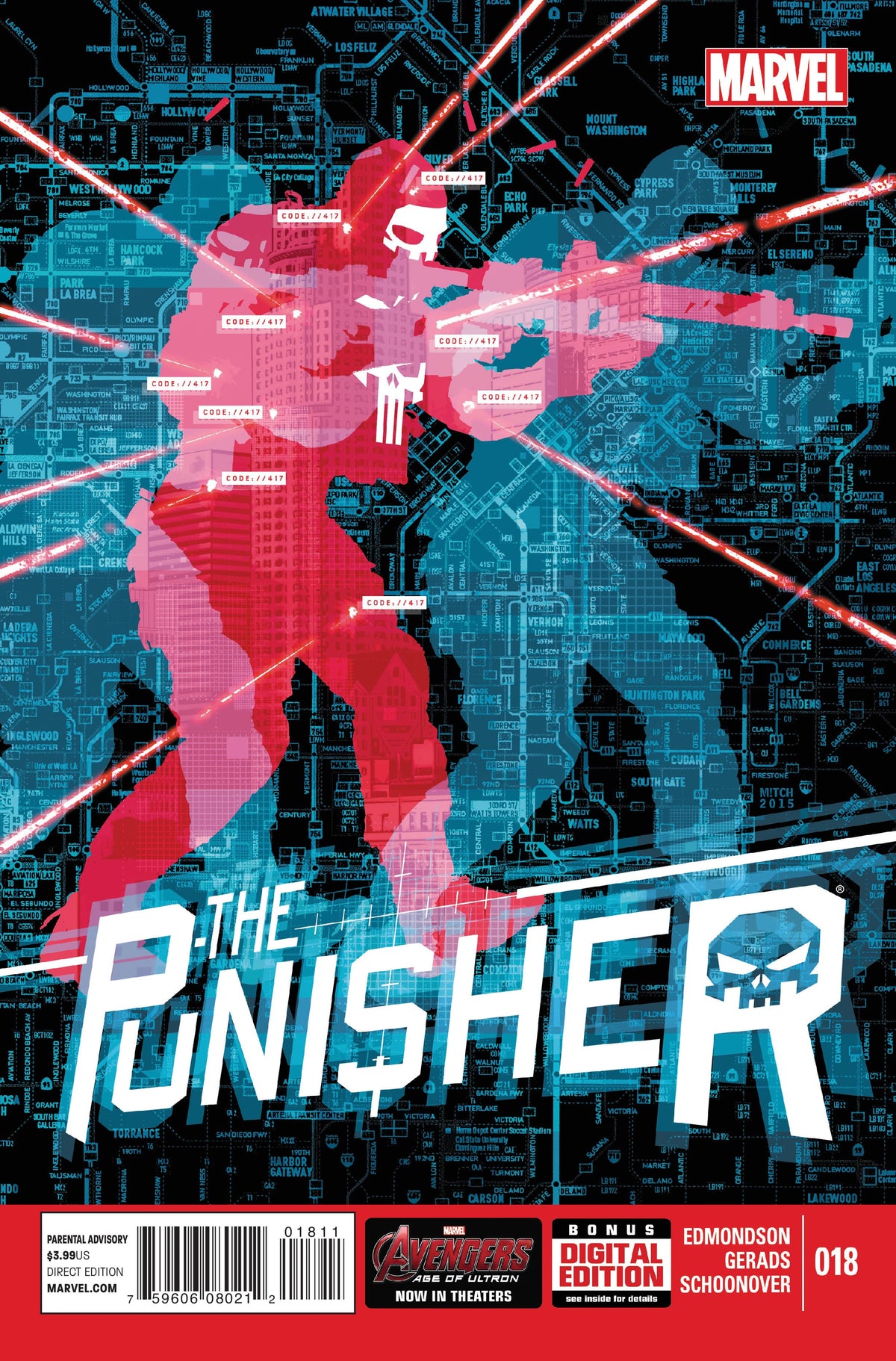 Marvel COMIC BOOK The Punisher #18 CVR A Marvel 2015 FN