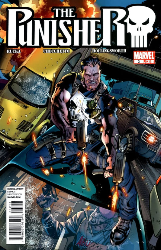 Marvel COMIC BOOK The Punisher #2 CVR A Marvel 2011 FN