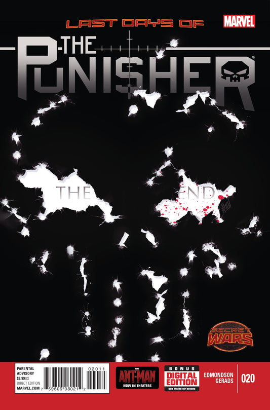 Marvel COMIC BOOK The Punisher #20 CVR A Marvel 2015 FN