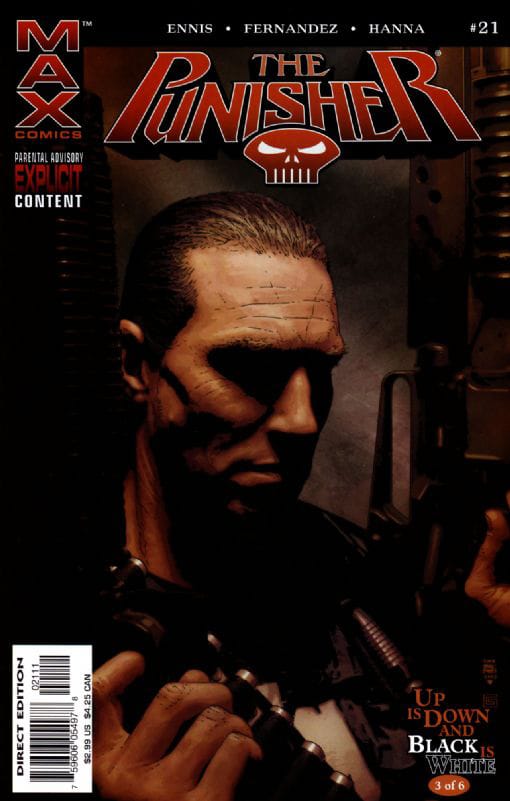 Marvel COMIC BOOK The Punisher #21 CVR A Marvel 2005 FN