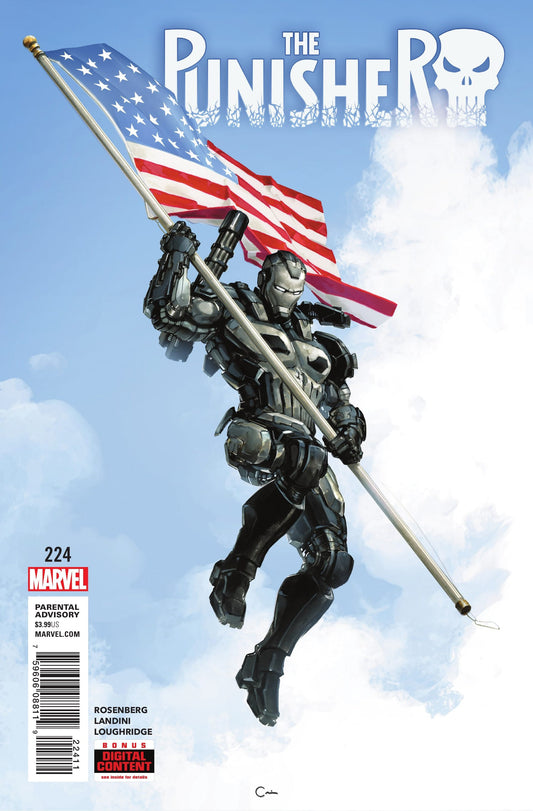 Marvel COMIC BOOK The Punisher #224 CVR A Marvel 2018 FN