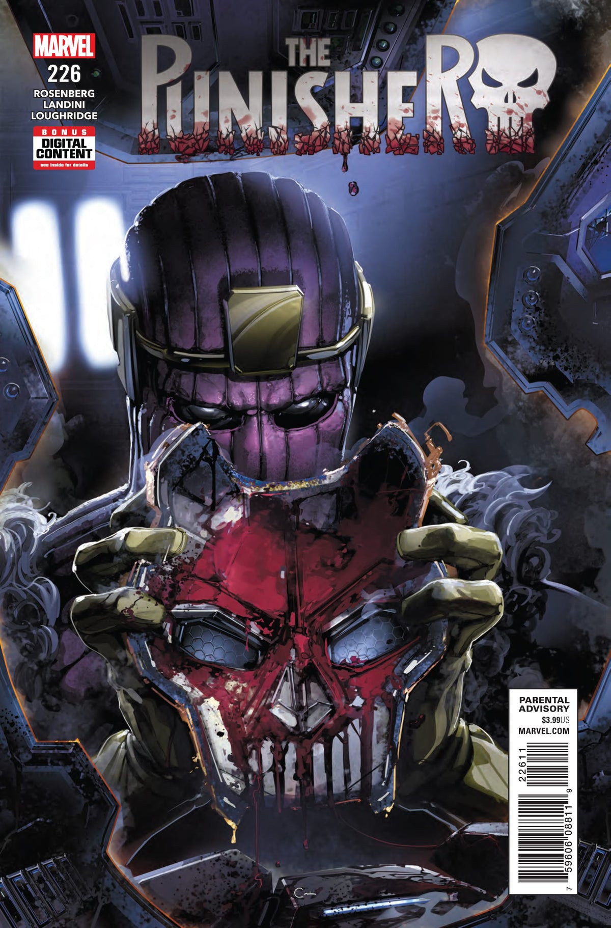 Marvel COMIC BOOK The Punisher #226 CVR A Marvel 2018 FN