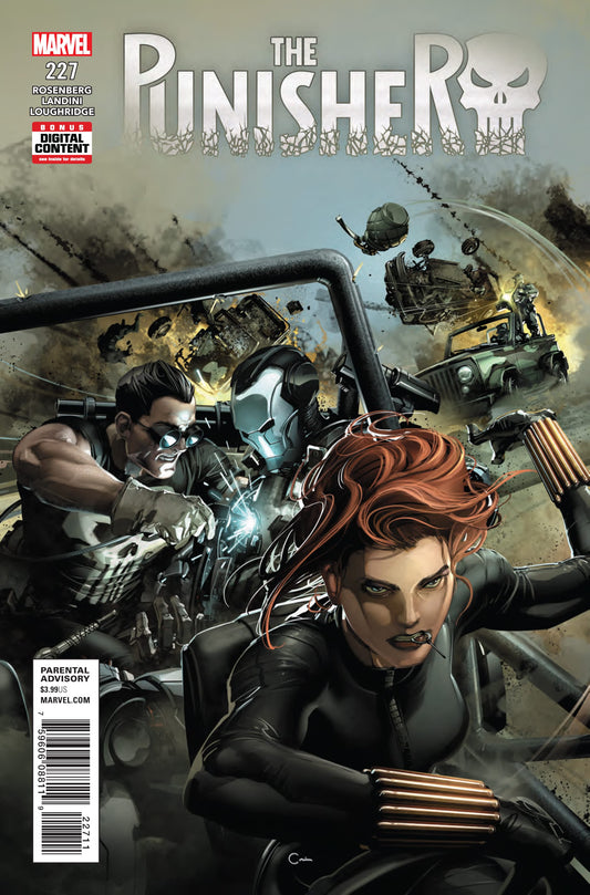 Marvel COMIC BOOK The Punisher #227 CVR A Marvel 2018 FN