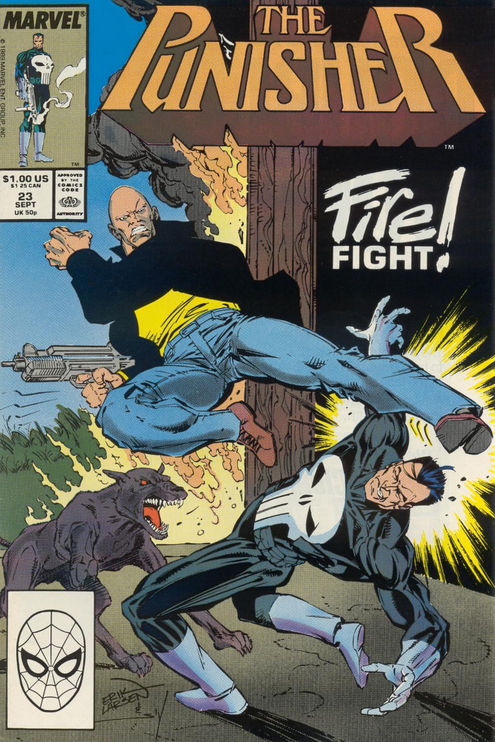 Marvel COMIC BOOK The Punisher #23 (VF)