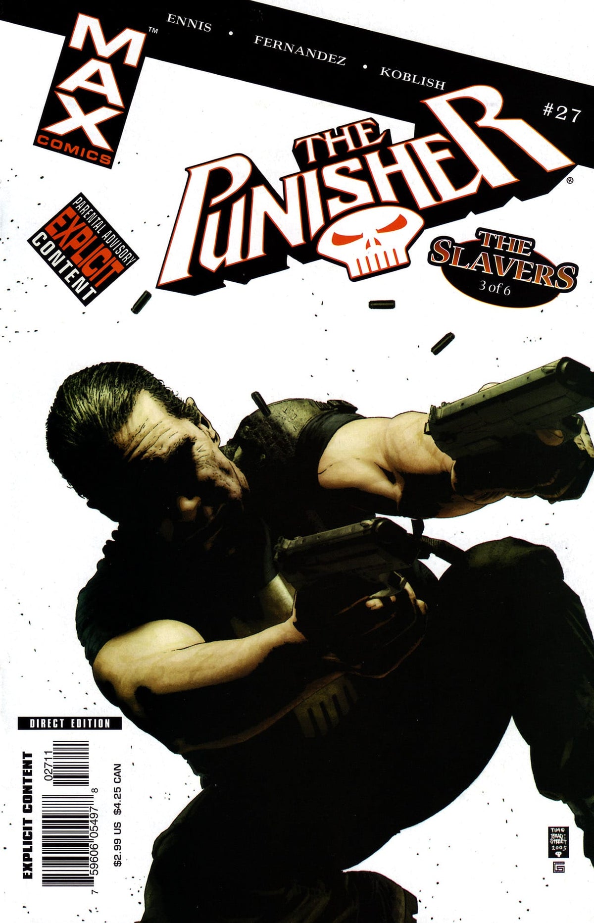 Marvel COMIC BOOK The Punisher #27 CVR A Marvel 2006 FN
