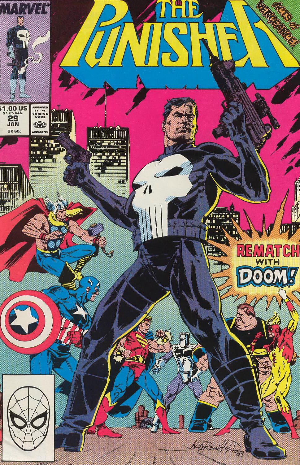 Marvel COMIC BOOK The Punisher #29 (VF)