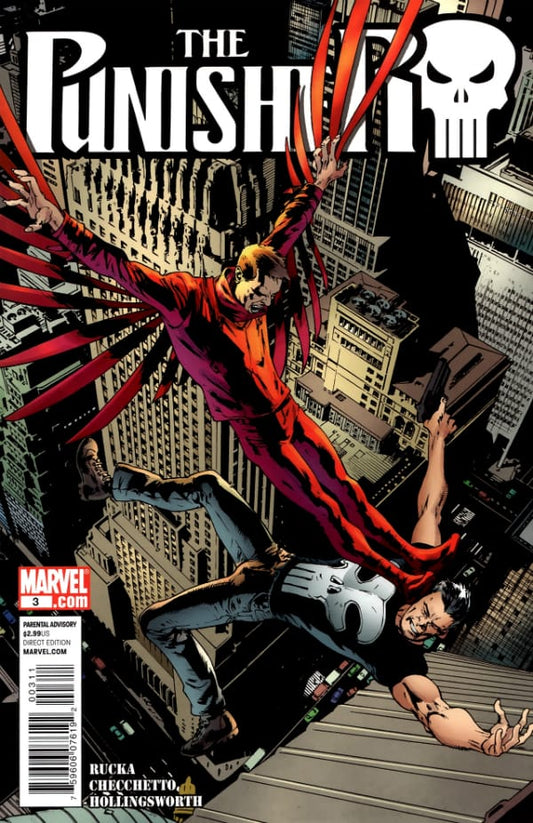 Marvel COMIC BOOK The Punisher #3 CVR A Marvel 2011 FN