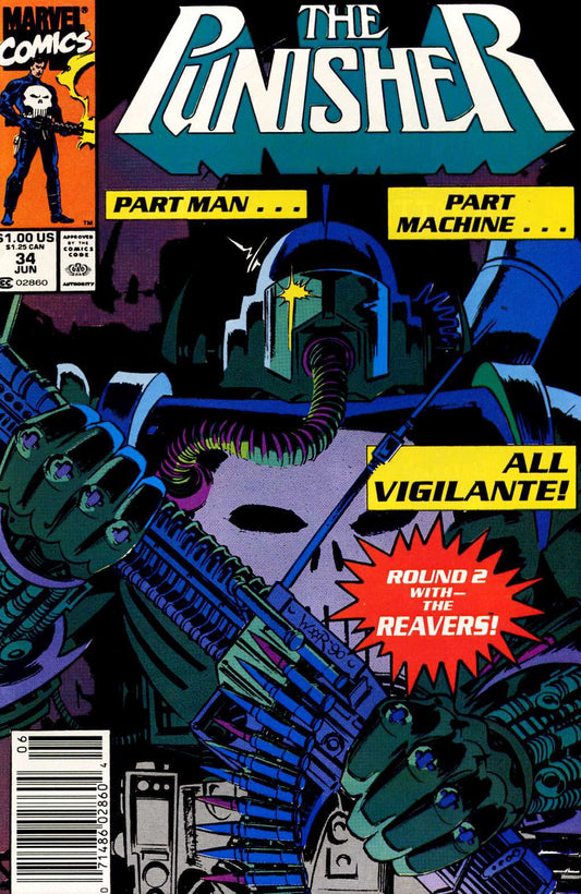 Marvel COMIC BOOK The Punisher #34 (VF)