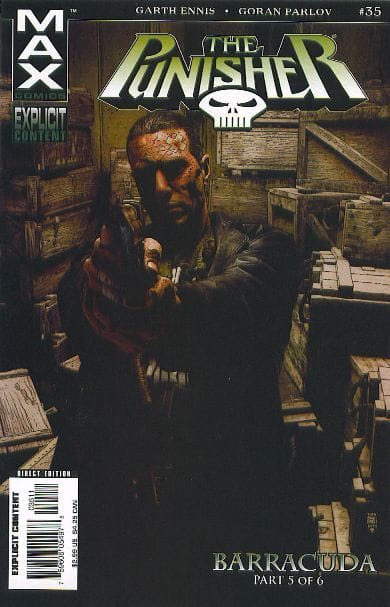 Marvel COMIC BOOK The Punisher #35 CVR A Marvel 2006 FN