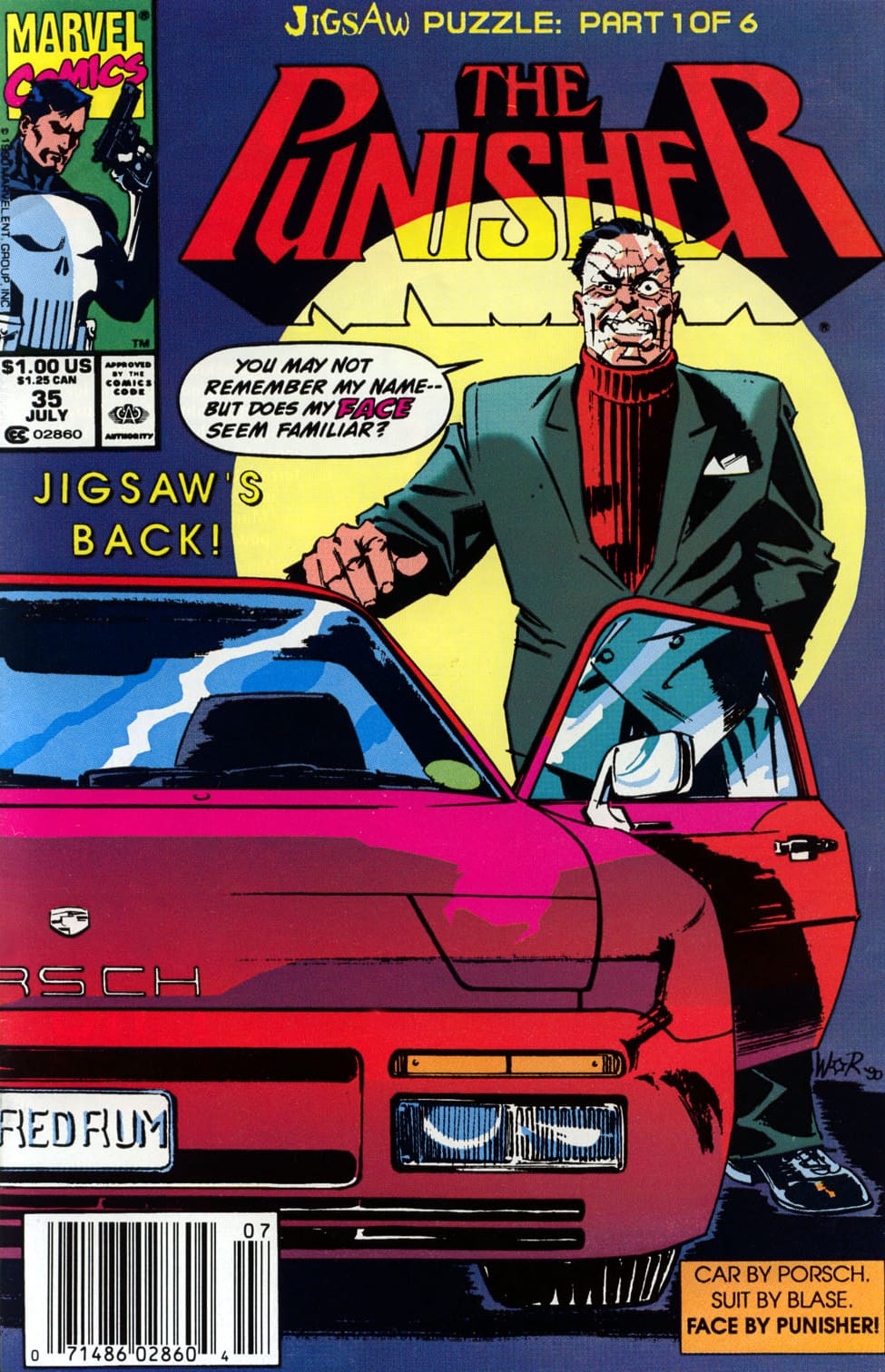 Marvel COMIC BOOK The Punisher #35 (VF)