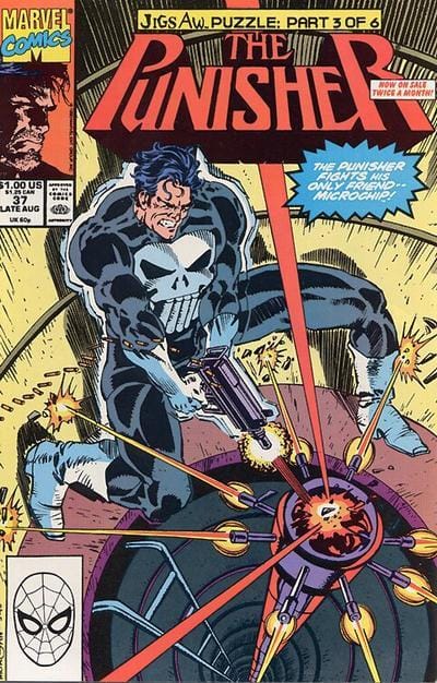 Marvel COMIC BOOK The Punisher #37 (VF)