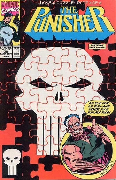 Marvel COMIC BOOK The Punisher #38 (VF)