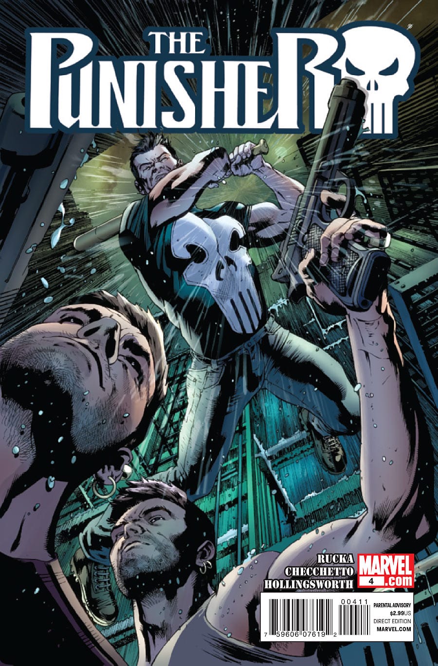 Marvel COMIC BOOK The Punisher #4 CVR A Marvel 2011 FN