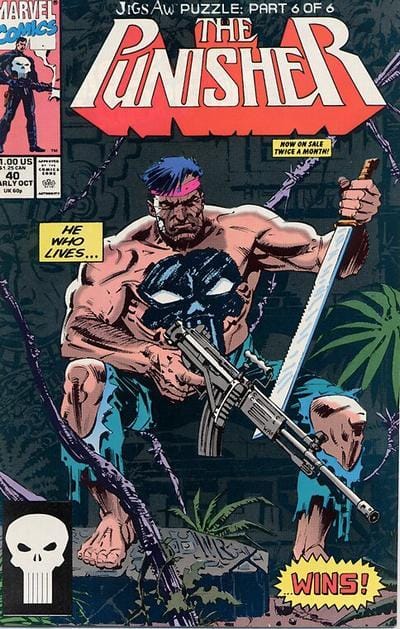 Marvel COMIC BOOK The Punisher #40 (VF)