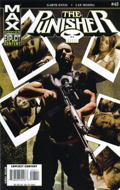 Marvel COMIC BOOK The Punisher #43 CVR A Marvel 2007 FN