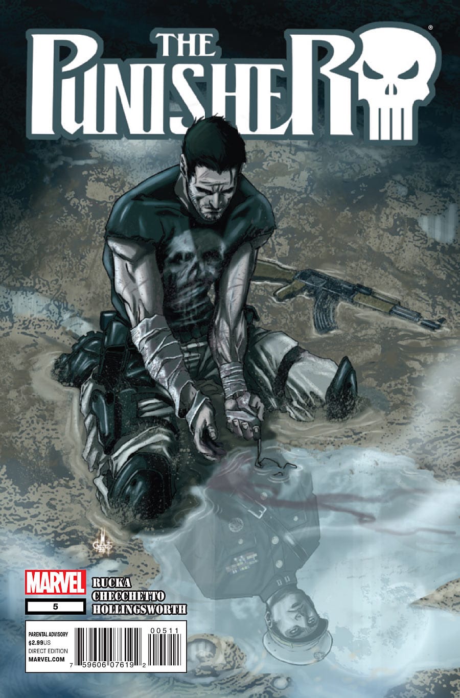 Marvel COMIC BOOK The Punisher #5 CVR A Marvel 2011 FN