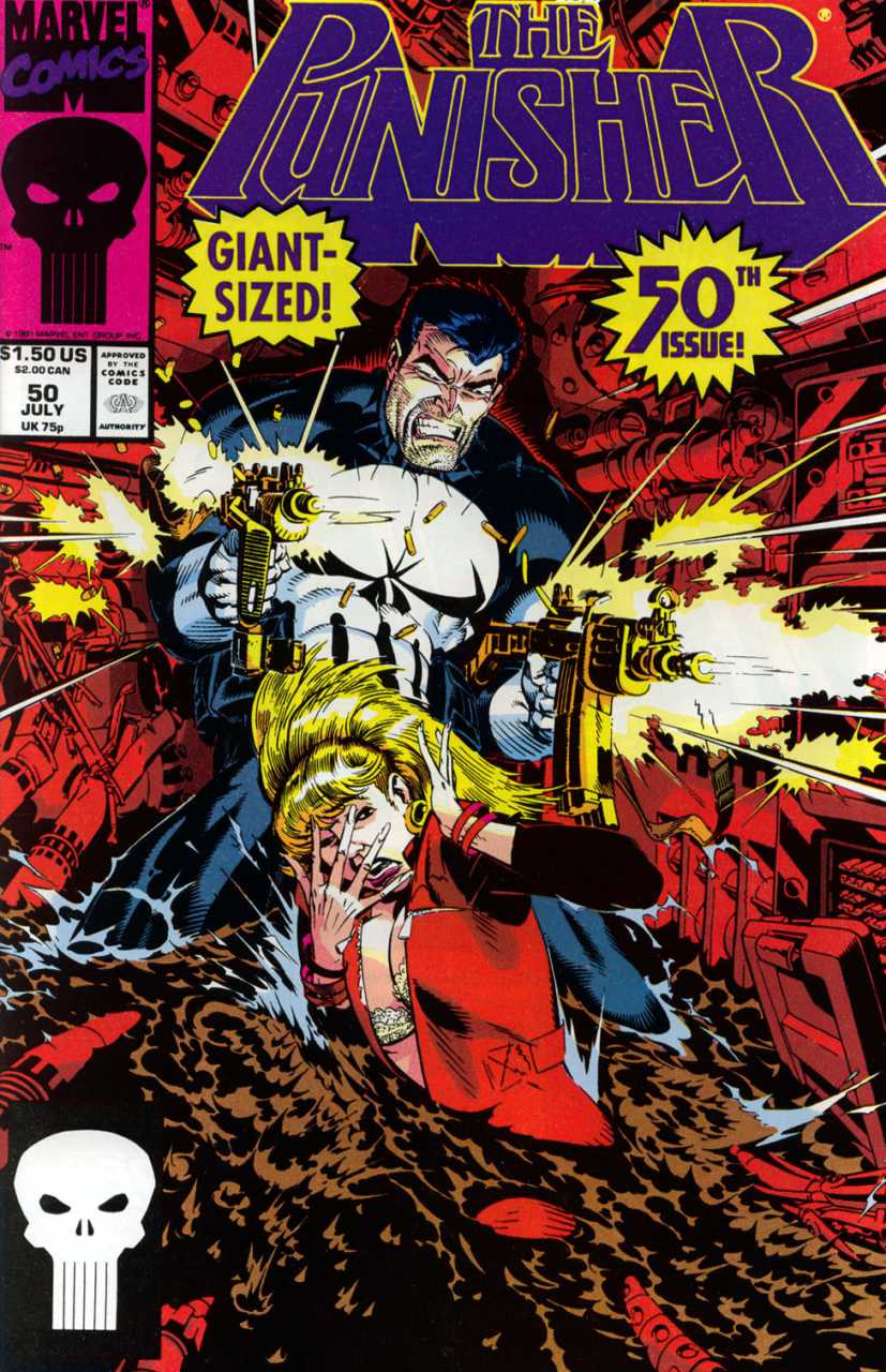 Marvel COMIC BOOK The Punisher #50 (FN)