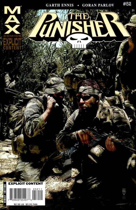 Marvel COMIC BOOK The Punisher #52 CVR A Marvel 2008 FN