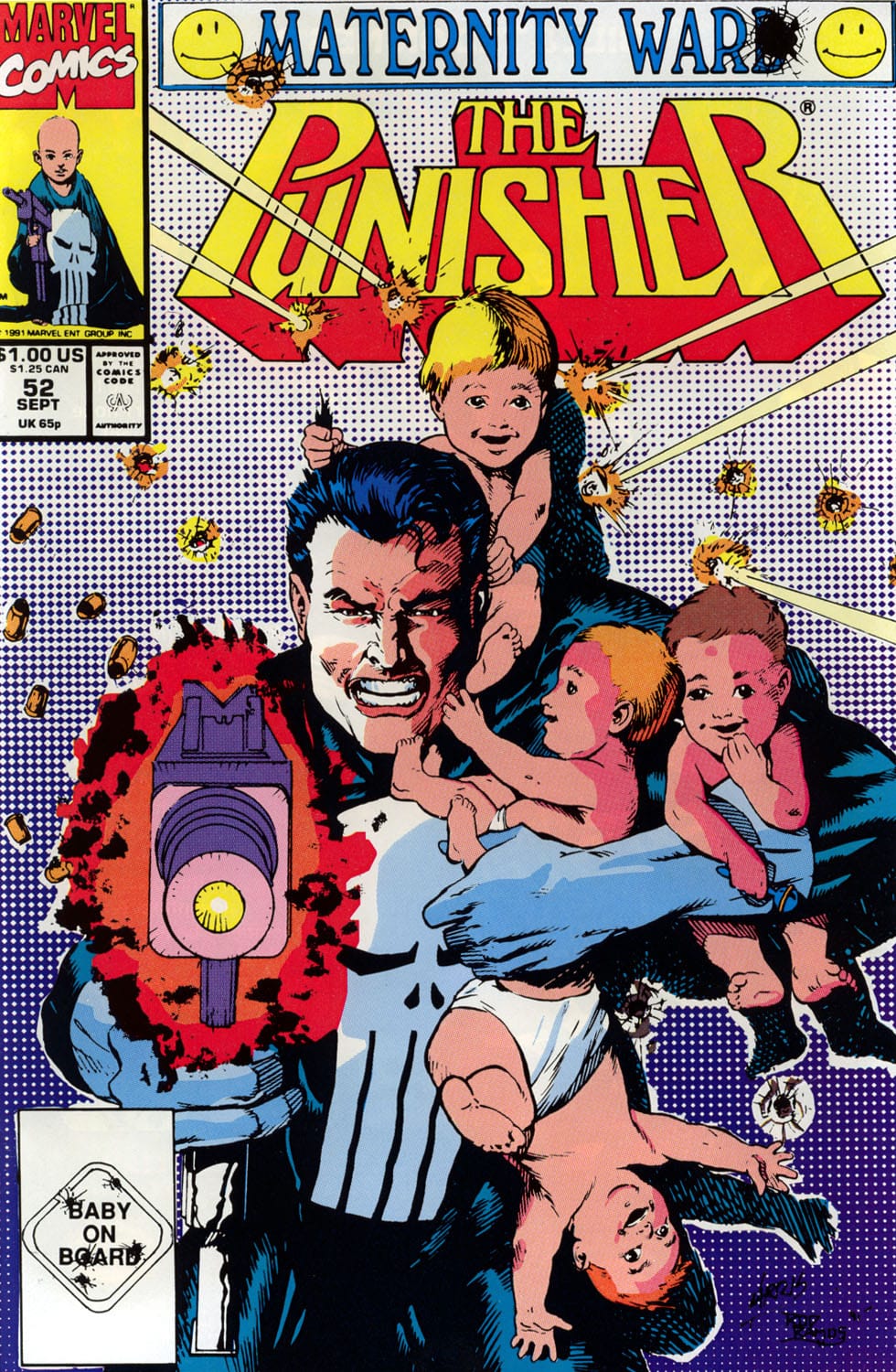 Marvel COMIC BOOK The Punisher #52 (VF)