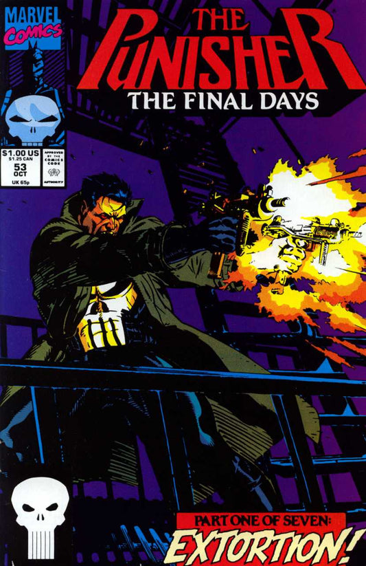 Marvel COMIC BOOK The Punisher #53 (FN)