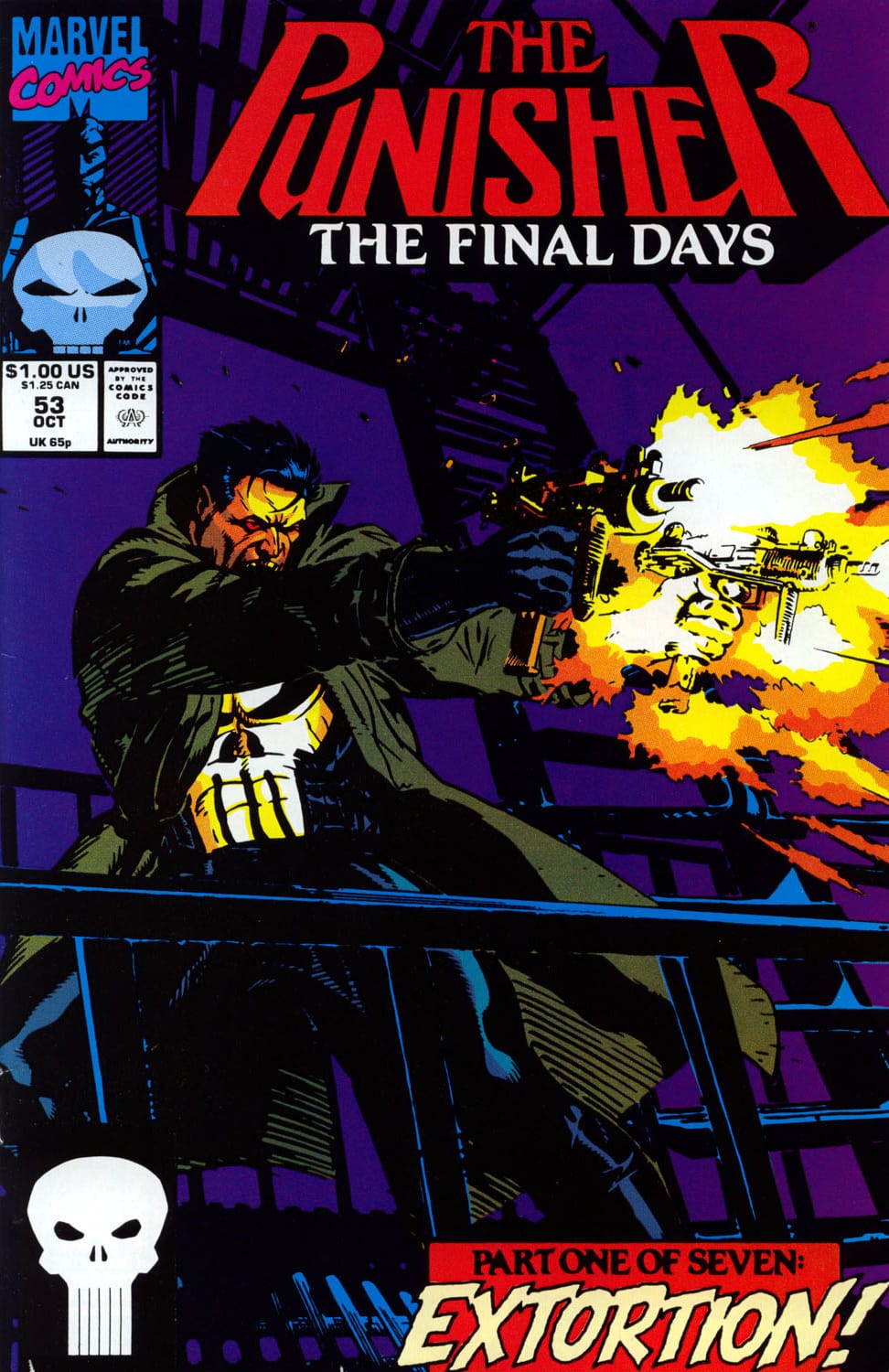 Marvel COMIC BOOK The Punisher #53 (VF)