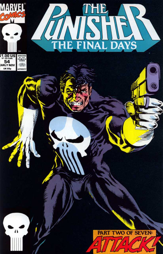 Marvel COMIC BOOK The Punisher #54 (FN)