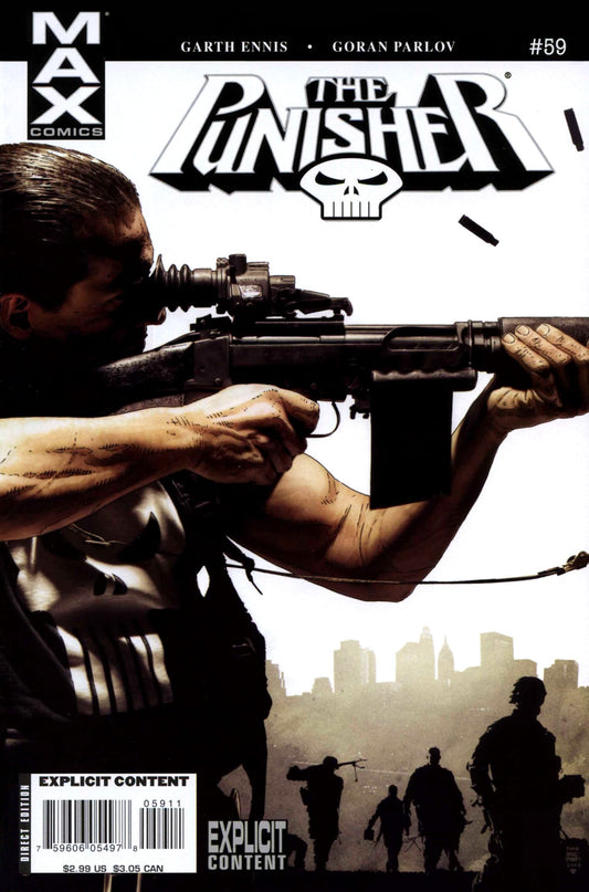 Marvel COMIC BOOK The Punisher #59 CVR A Marvel 2008 FN