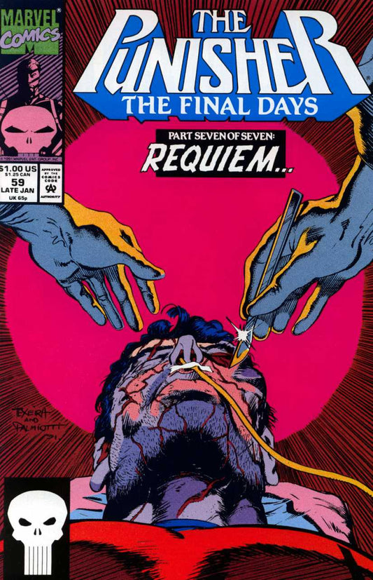 Marvel COMIC BOOK The Punisher #59 (FN)