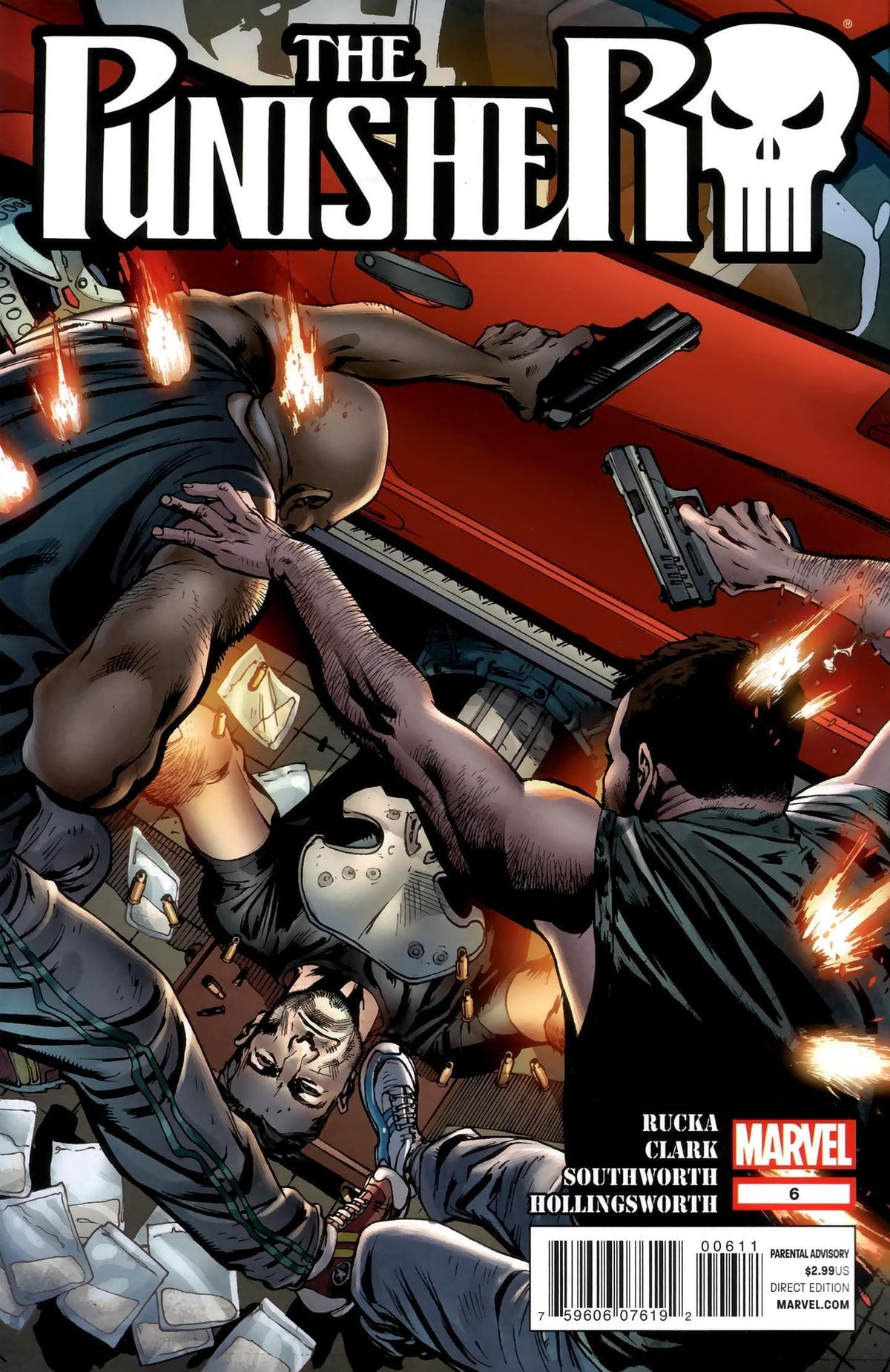 Marvel COMIC BOOK The Punisher #6 CVR A Marvel 2011 FN