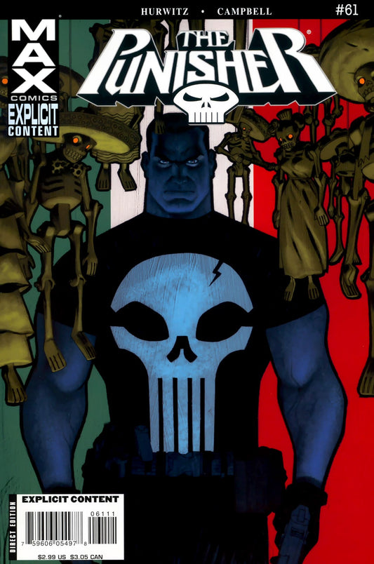 Marvel COMIC BOOK The Punisher #61 CVR A Marvel 2008 FN