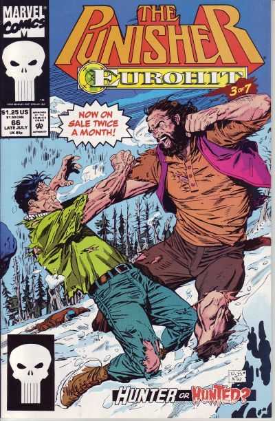 Marvel COMIC BOOK The Punisher #66 (FN)