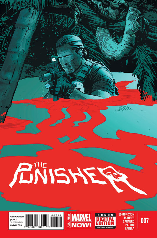 Marvel COMIC BOOK The Punisher #7 CVR A Marvel 2014 FN