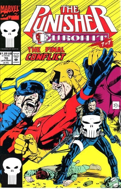 Marvel COMIC BOOK The Punisher #70 (VF)