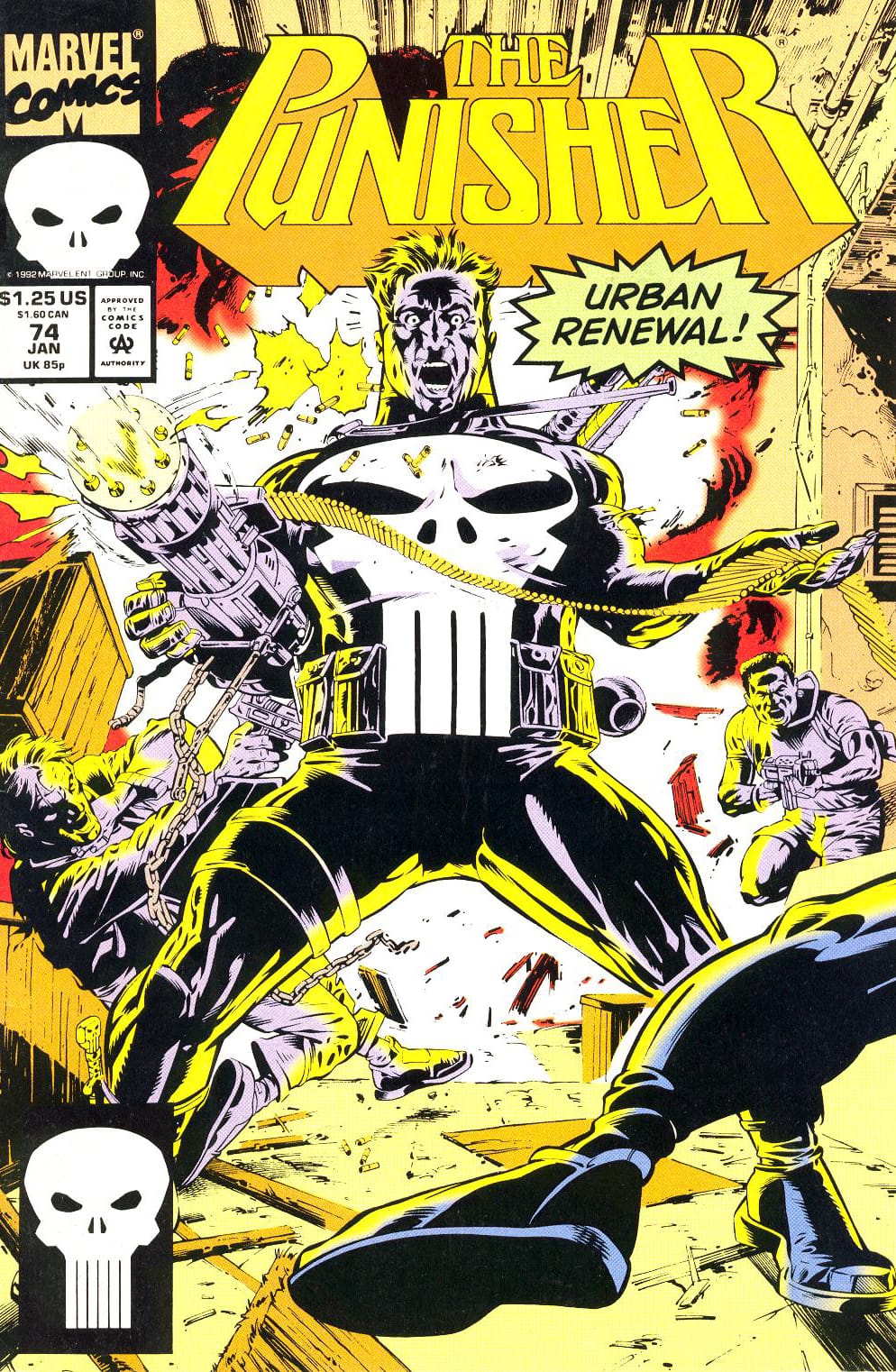 Marvel COMIC BOOK The Punisher #74 (VF)