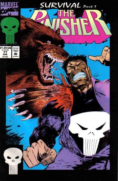 Marvel COMIC BOOK The Punisher #77 (VF)