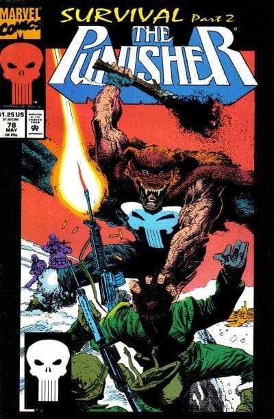 Marvel COMIC BOOK The Punisher #78 (VF)