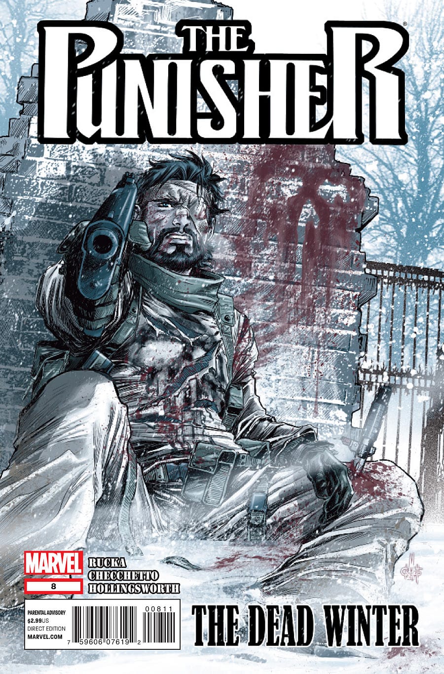 Marvel COMIC BOOK The Punisher #8 CVR A Marvel 2012 FN