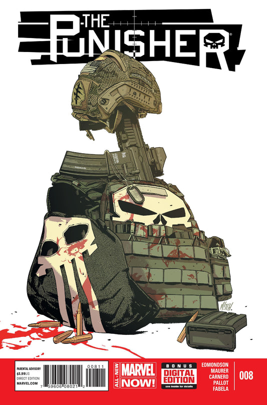 Marvel COMIC BOOK The Punisher #8 CVR A Marvel 2014 FN