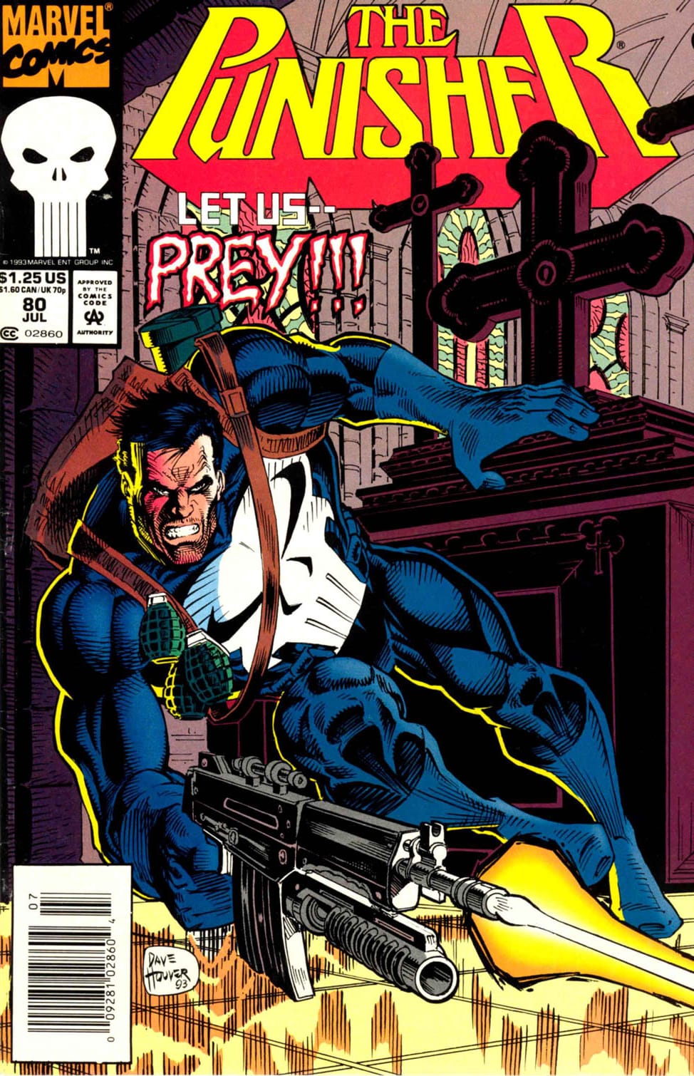 Marvel COMIC BOOK The Punisher #80 (VF)